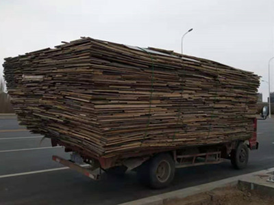乌海工地竹胶板回收